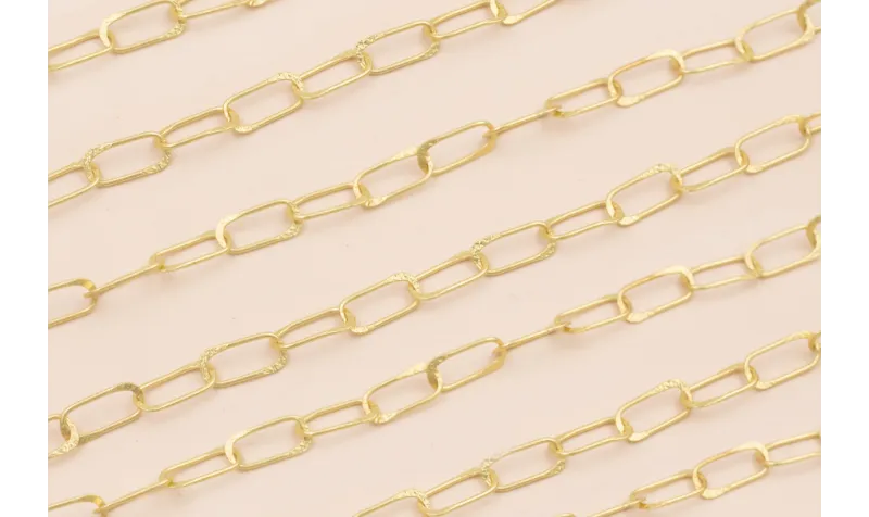 Cadena Eslabón aplastado soldado 15*7mm / Cadenas de Acero Inoxidable