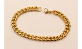 Pulsera Completa Acero Inox. Eslabó / Bases de Pulseras de Acero Inoxidable