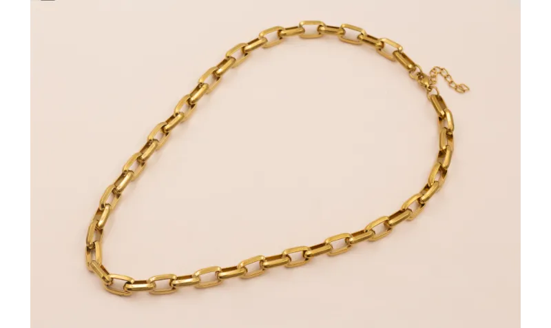 Collar Completo Acero Inox. Eslabon / Bases de Collares de Acero Inoxidable