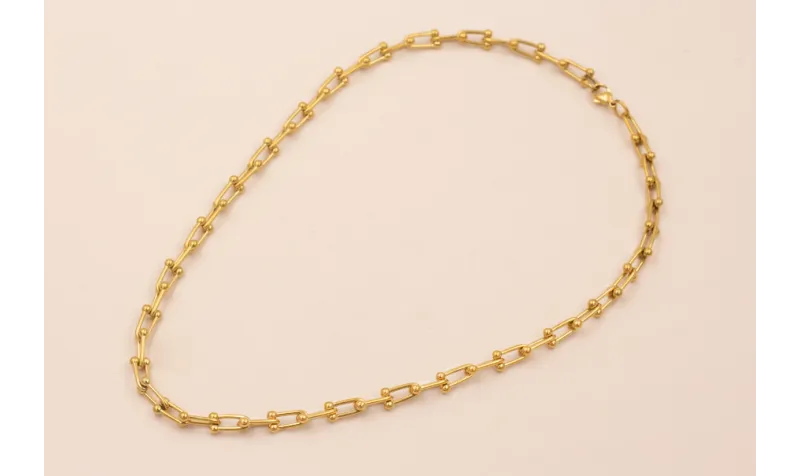 Collar Completo Acero Inox. Eslabon / Bases de Collares de Acero Inoxidable