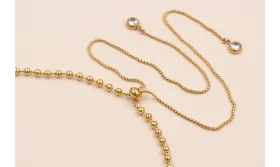 Collar Completo 72cm con regulador  / Bases de Collares de Acero Inoxidable