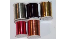 HILO METALICO 0.25MM NEGRO / Hilo de cobre