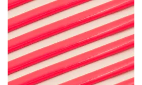 media caña FLUOR FUXIA / Hilos y Cordones, Cuero y piel