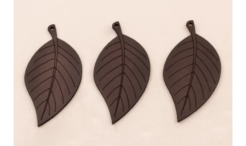 Hoja cuero 60*30 Marrón / Hilos y Cordones, Cuero y piel