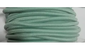 Cordón Goma Alta Calidad 3mm VERDE MENTA / Hilos y Cordones, Cordón de goma