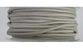 Cordón Goma Alta Calidad 3mm Gris-Beige / Hilos y Cordones, Cordón de goma