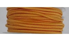 Cordón Goma Alta Calidad 3mm Naranja Pálido / Hilos y Cordones, Cordón de goma