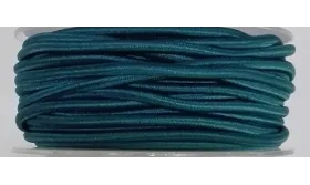Cordón Goma Alta Calidad 3mm Azul Petróleo / Hilos y Cordones, Cordón de goma
