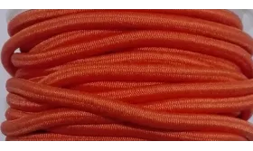 Goma 3mm Naranja Pálido / Hilos y Cordones, Cordón de goma