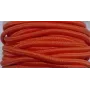 Goma 3mm Naranja Pálido / Hilos y Cordones, Cordón de goma