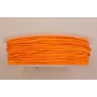 Cordón de Goma 1mm  Naranja Fluor / Hilos y Cordones, Cordón de goma