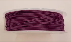 Cordón de Goma 1mm Morado / Hilos y Cordones, Cordón de goma