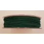 Cordón de Goma 1mm verde inglés / Hilos y Cordones, Cordón de goma