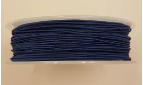 Cordón de Goma 1mm Azul Marino / Hilos y Cordones, Cordón de goma