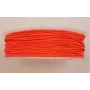 Cordón de Goma 1mm  Coral Fluor / Hilos y Cordones, Cordón de goma