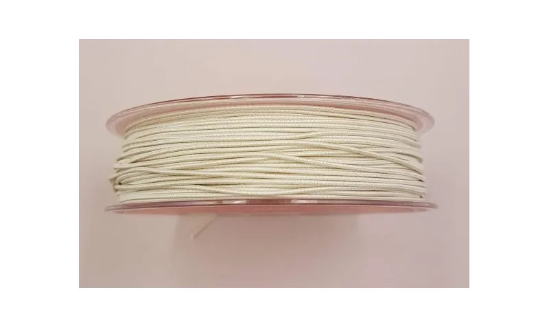 Cordón de Goma 1mm Beige / Hilos y Cordones, Cordón de goma