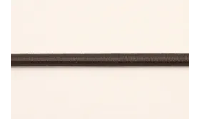 Goma 3mm Marrón oscuro / Hilos y Cordones, Cordón de goma