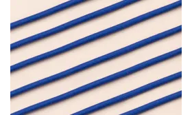 Cordón Goma Alta Calidad 3mm Azul Intenso / Hilos y Cordones, Cordón de goma