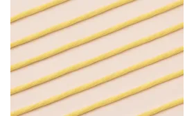 Cordón Elástico 3mm Amarillo pálido / Hilos y Cordones, Cordón de goma