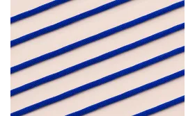 Cordón Elástico 3mm Azul Electrico / Hilos y Cordones, Cordón de goma