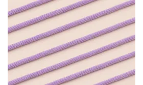 Cordón Elástico 3mm Lila / Hilos y Cordones, Cordón de goma