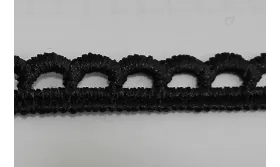 Lazo Choker egro media luna 7mm ancho / Lazos