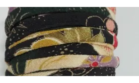 Lazo tubular  8mm diametro Verdes / Lazos