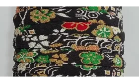 Lazo tubular  8mm diametro Negro / Lazos