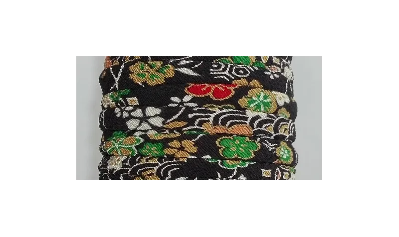 Lazo tubular  8mm diametro Negro / Lazos