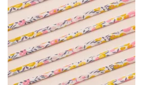 Lazo espaqueti 4mm liberty Willshire Bud-Aurore / Lazos