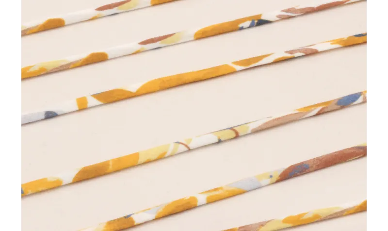 Lazo Liberty 4mm Colores naranjas / Lazos