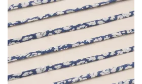 Lazo Liberty 4mm Tonos Blancos y Azules / Lazos