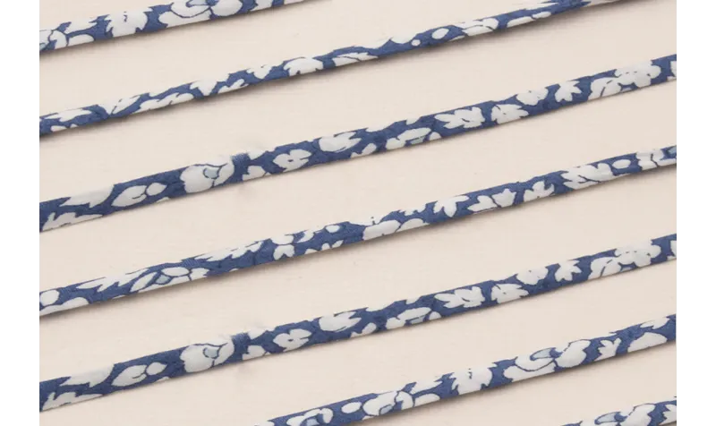 Lazo Liberty 4mm Tonos Blancos y Azules / Lazos