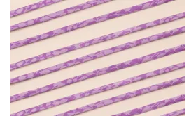 Lazo 4mm Liberty Flores Morados y Lilas / Lazos