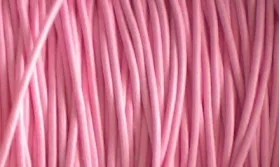 SIMIL 1MM ROSA FUERTE 100M / Hilos y Cordones, Algodón / Símil