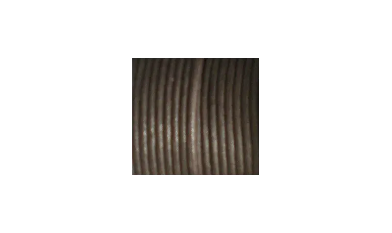 SIMIL CUERO 2MM MARRON / Hilos y Cordones, Algodón / Símil