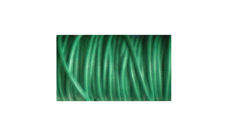 SIMIL CUERO VERDE OSCURO / Hilos y Cordones, Algodón / Símil