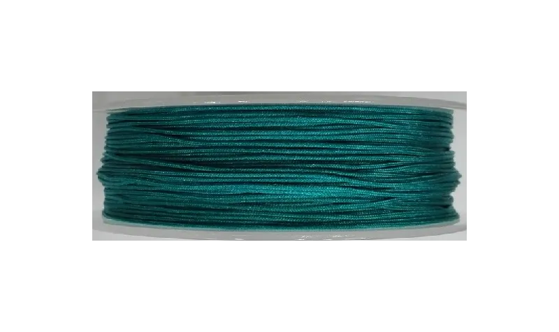 Hilo Macramé 1mm Turquesa / Hilos y Cordones, Algodón / Símil