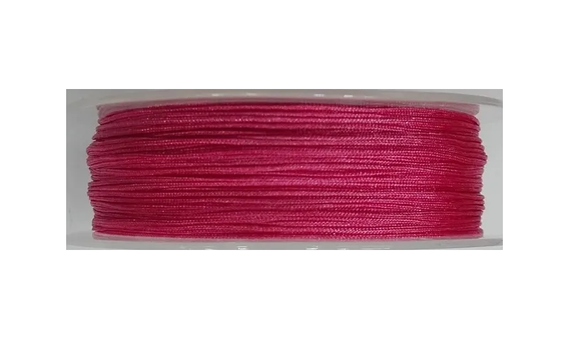 Hilo Macramé 1mm Rosa / Hilos y Cordones, Algodón / Símil