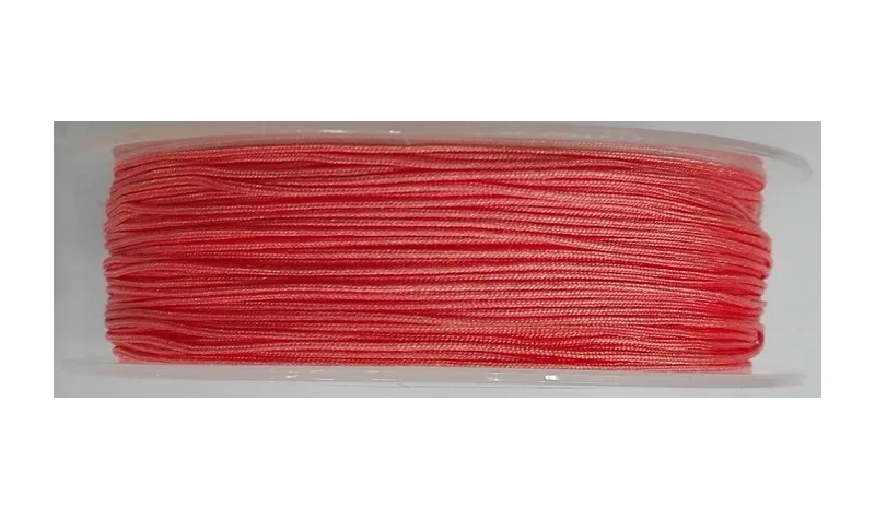 Hilo Macramé 1mm Salmón / Hilos y Cordones, Algodón / Símil