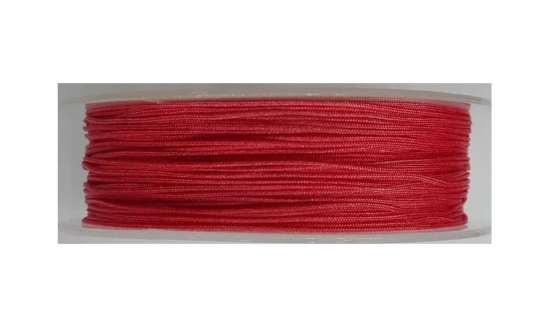 Hilo Macramé 1mm Teja / Hilos y Cordones, Algodón / Símil