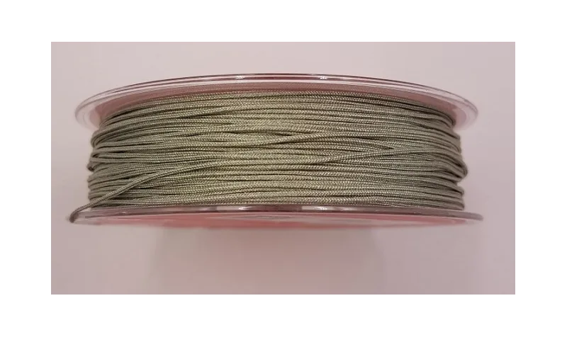 Hilo Macramé 1mm verde piedra