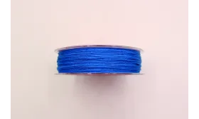 Hilo Macramé 1mm Azul / Hilos y Cordones, Algodón / Símil