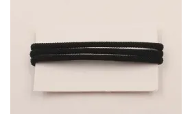 Cordón retorcido 4mm Negro / Hilos y Cordones, Algodón / Símil