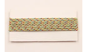 Micro Driza 0,9mm color Azul amarillo, rojo y Oro / Hilos y Cordones, Algodón / Símil