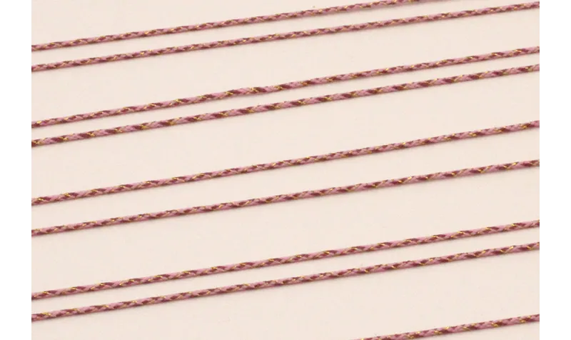 MicroDriza 0,9mm Rosa, granate y oro