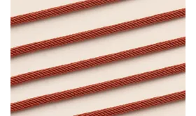 Cordón retorcido trenzado 4mm Color Oxido / Hilos y Cordones, Algodón / Símil