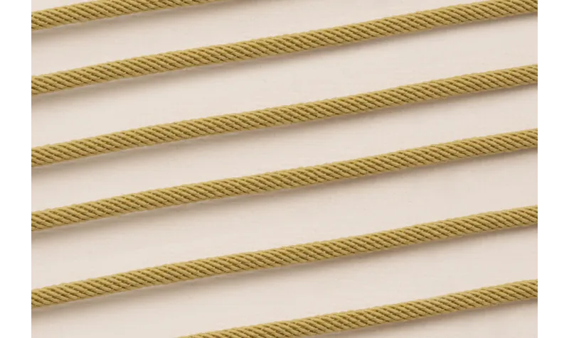 Cordón retorcido trenzado 3mm Beige