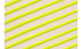 Cordón retorcido trenzado 3mm color Fluor / Hilos y Cordones, Algodón / Símil