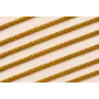 Cordón de 3mm color Pistacho con hilo dorado / Hilos y Cordones, Algodón / Símil